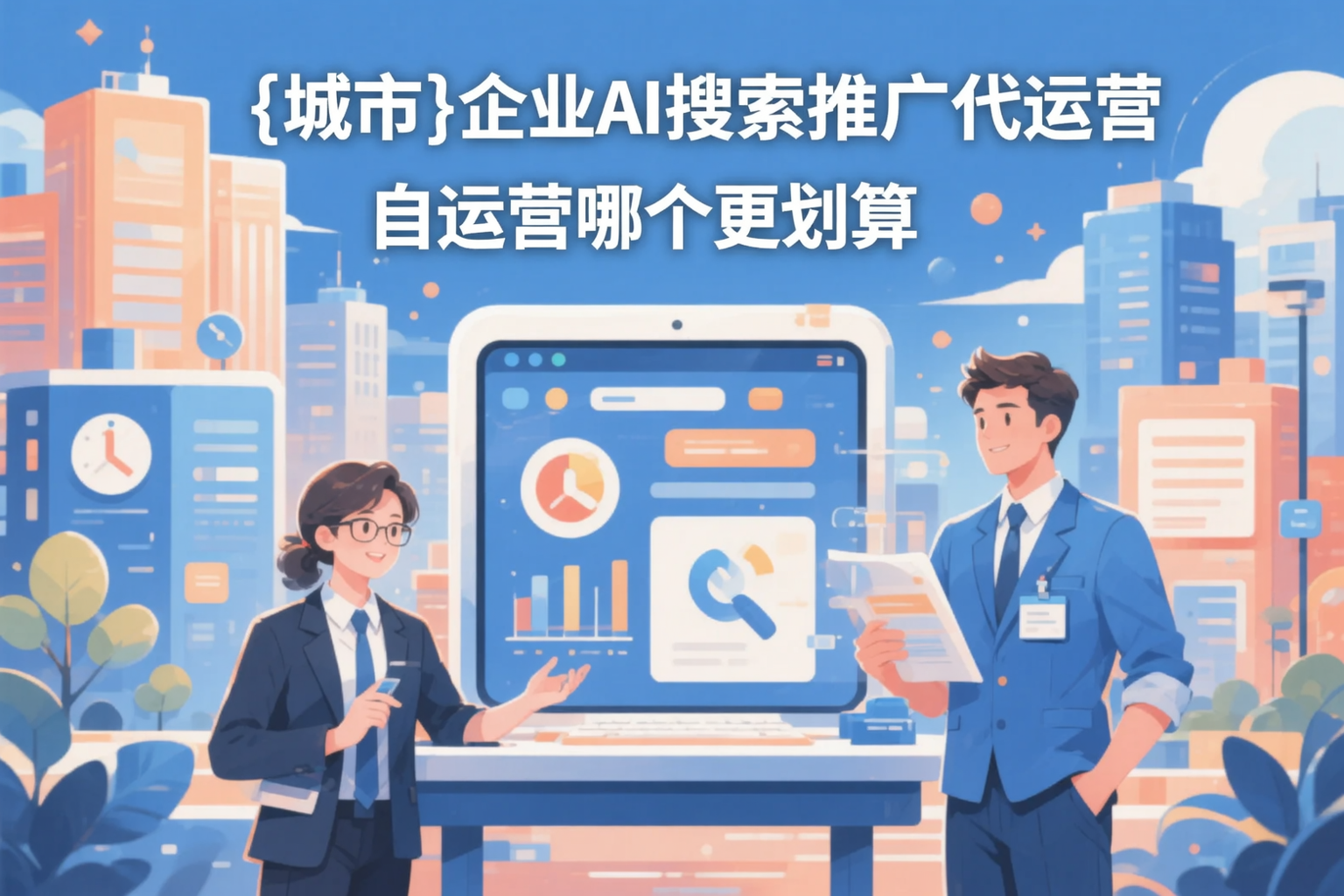天津企业AI搜索推广代运营和自运营哪个更划算