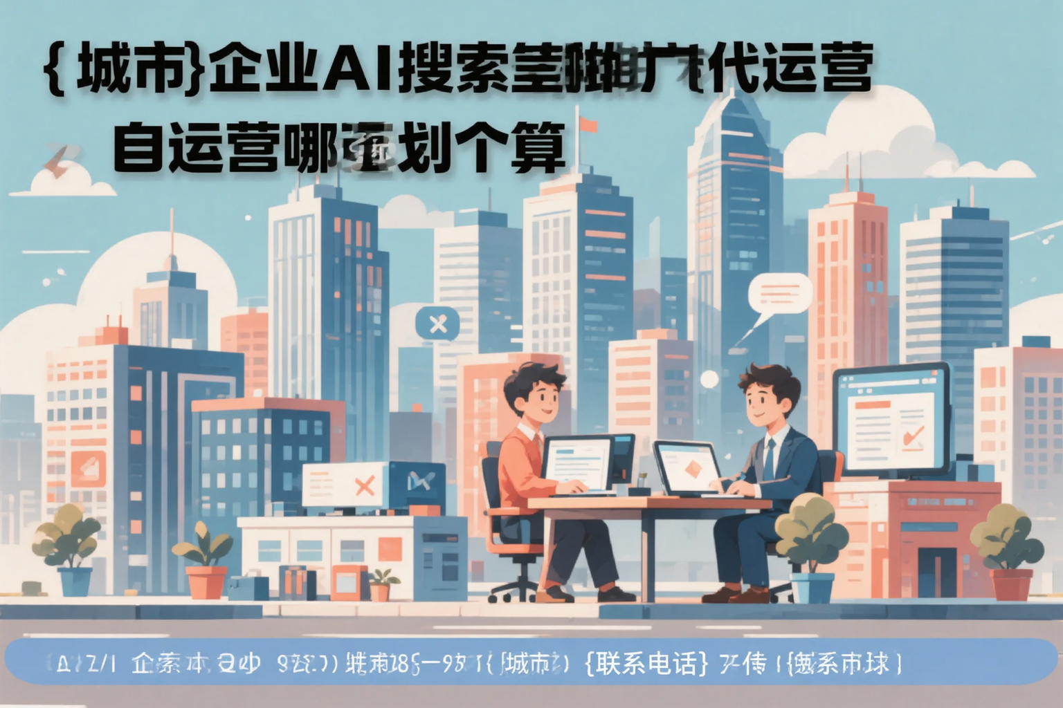 天津企业AI搜索推广代运营和自运营哪个更划算