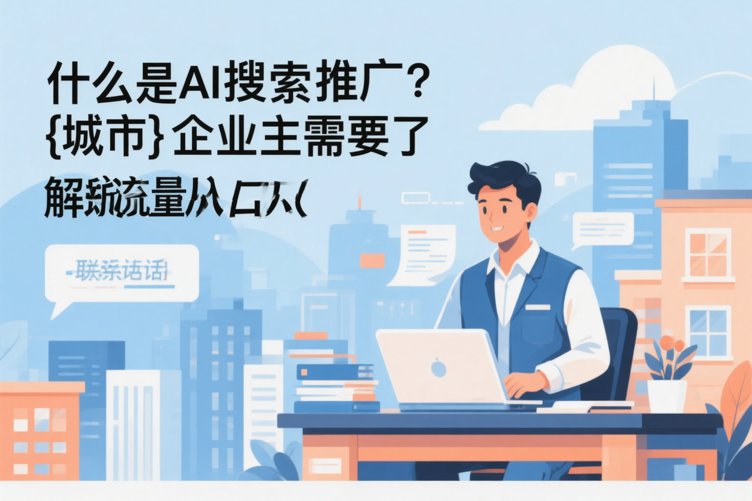 什么是AI搜索推广？天津企业主需要了解的新流量入口