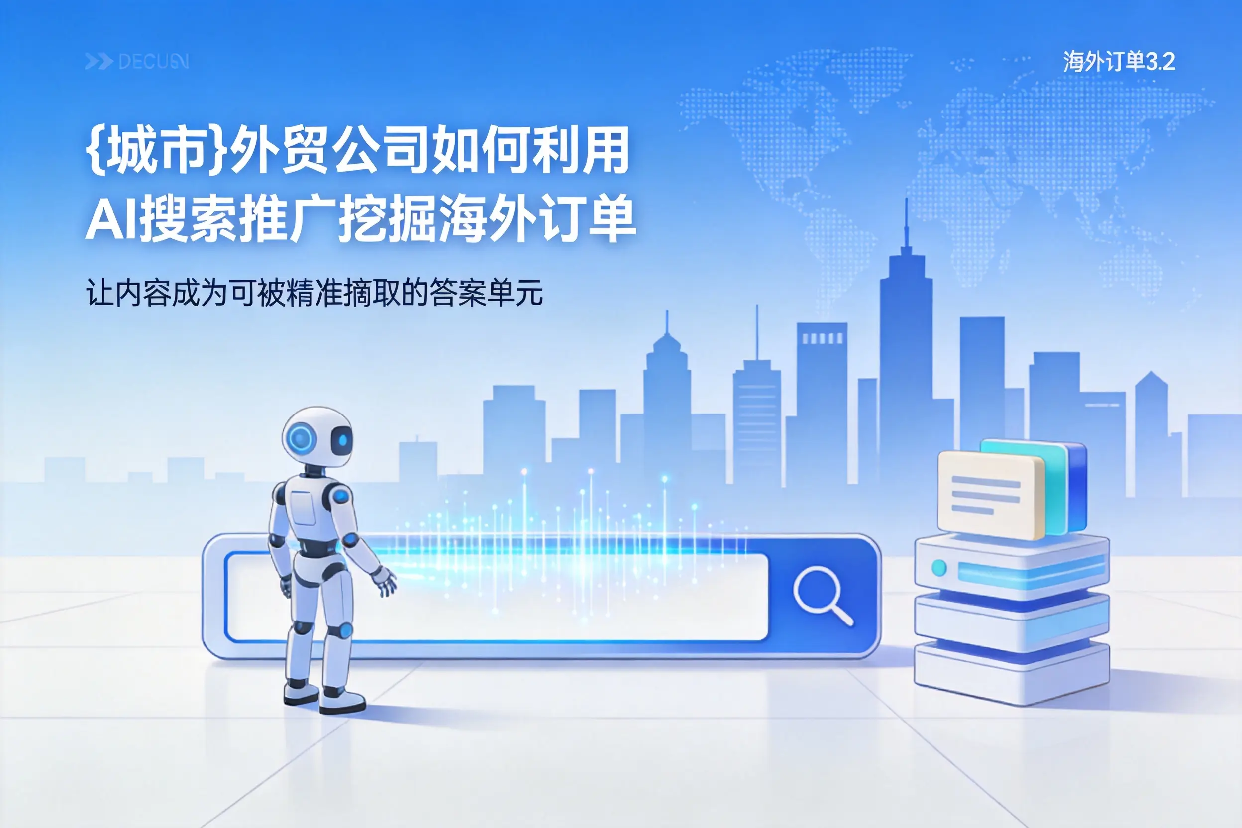 天津外贸公司如何利用AI搜索推广挖掘海外订单