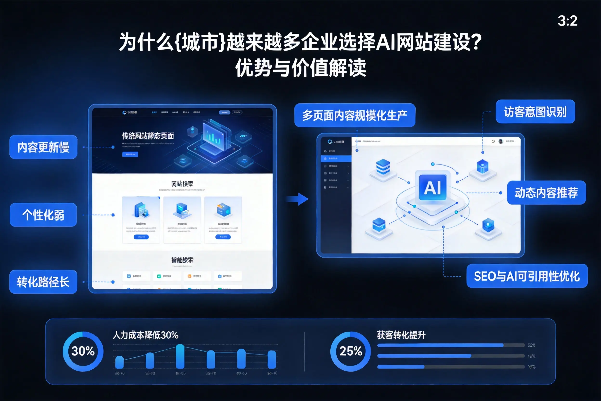 为什么天津越来越多企业选择AI网站建设？优势与价值解读