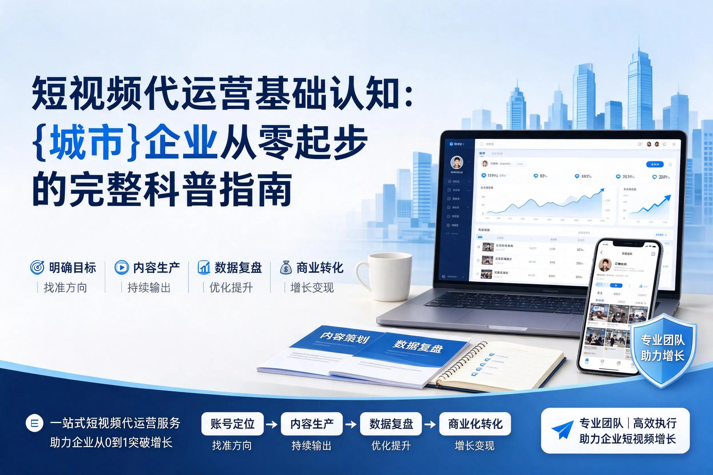 短视频代运营基础认知:天津企业从零起步的完整科普指南